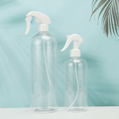 Round Clear Plastic Lotion Bottles Featuring Labeling Surface Handling Suitable for Skincare and Beauty Product Packaging