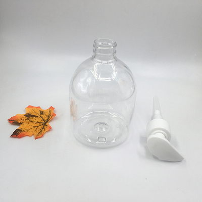 Round PETG Shampoo Pump Bottle 118mm for Cosmetics