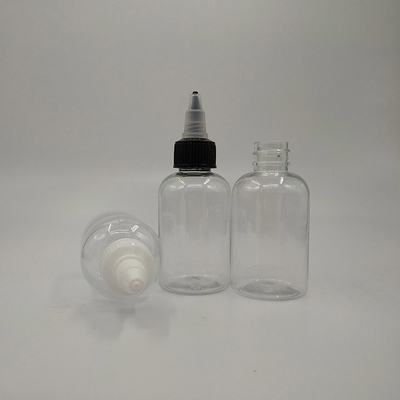 Clear Plastic Screw Top Bottles with Customizable Sealing for Liquid Storage