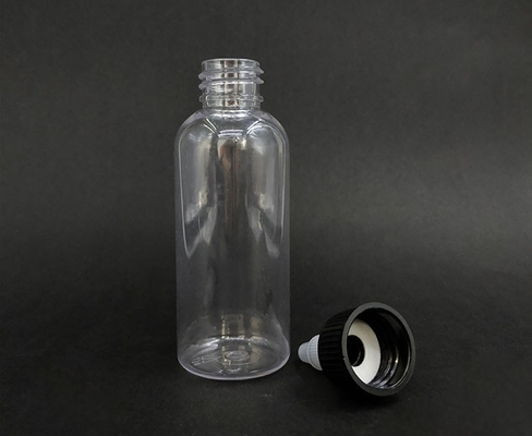 Clear Plastic Screw Top Bottles with Customizable Sealing for Liquid Storage