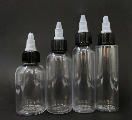 Customized Plastic Screw Top Bottles with Multiple Capacities for Liquid Storage