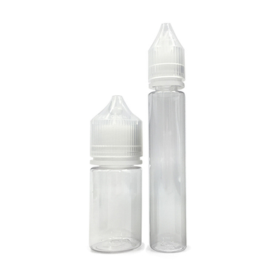 E Liquid Childproof Screw Cap Bottles Customized Printing 10ml-100ml Capacity
