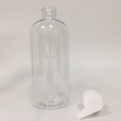 Eco friendly PETG Dispensing Pump Bottle with 118mm Height Recyclable Seal Pump Feature