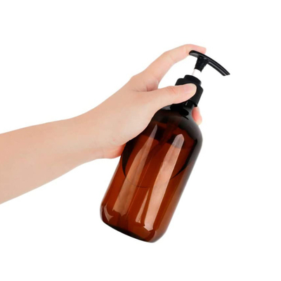 Reusable Round PET Pump Bottles for 3000pcs Mqq Custom Logo Dispensing Shampoo