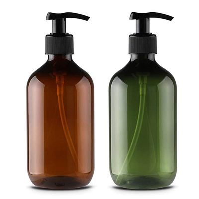 Reusable Round PET Pump Bottles for 3000pcs Mqq Custom Logo Dispensing Shampoo