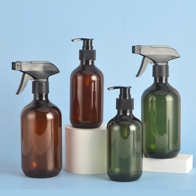 Reusable Round PET Pump Bottles for 3000pcs Mqq Custom Logo Dispensing Shampoo