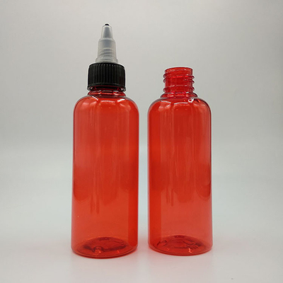 Custom Colored Plastic Screw Top Bottles with Secure Sealing for Durable Storage
