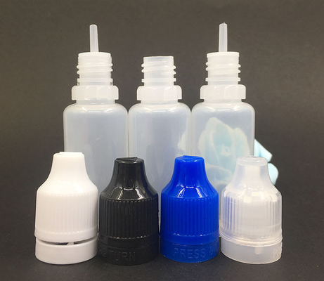 Customizable Transparent Black Glass Dropper Bottles for Liquid with Screw Cap