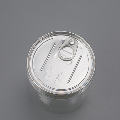 Custom Printed Jar Containers with Aluminum Lid Sealing by Pressure Sensitive Foil