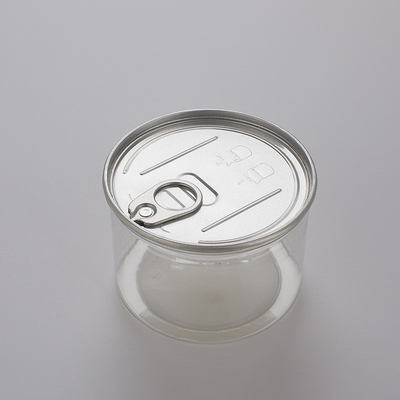 Customizable Logo Plastic Jar Containers with Aluminum Foil Sealing in Various Capacities