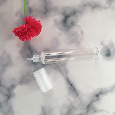 Custom Printed PET liquid dropper bottles Transparent Screw Cap with Various Capacities