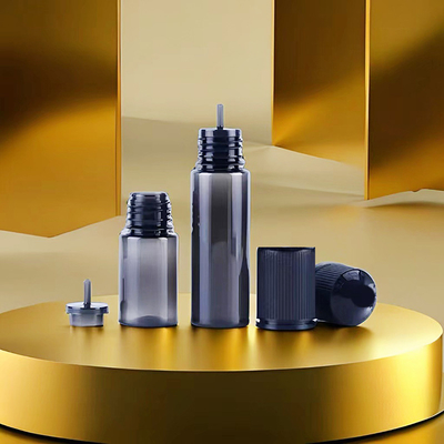 E Liquid PET Bottle Childproof Neck Type Transparent Color Screen Printing Technology