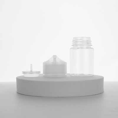 Custom Logo Round E Liquid Bottles With Screw Cap For E Liquid