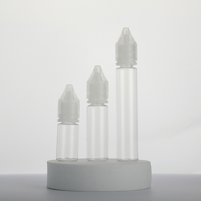 Custom Logo Round E Liquid Bottles With Screw Cap For E Liquid