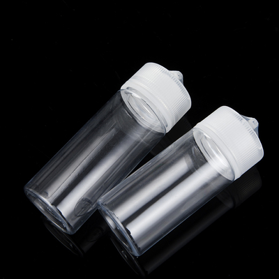 Screen Printed Custom Color liquid dropper bottle Round PET Transparent Dropper Bottle