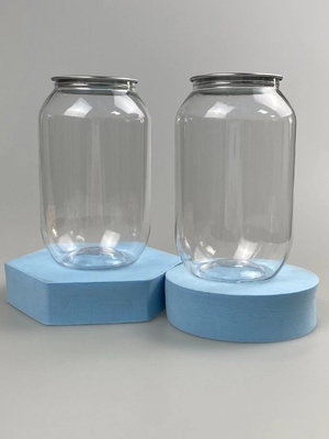 Custom Printed Plastic Cosmetic Jars in Various Capacities For Personal Care and Beauty Products