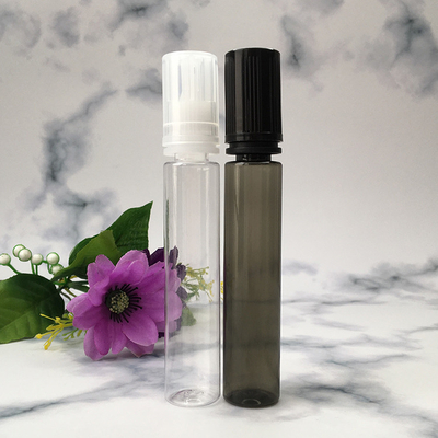 Round PET E Liquid Bottles with Custom Logo Screen Printing - Various Sizes Available