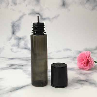 Customized Transparent PET Screw Cap  E Liquid Bottle / Liquid Dropper Bottle In Various Capacities