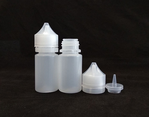 Screw Cap PET E Liquid Bottles With Customized Logo / Screen Printing