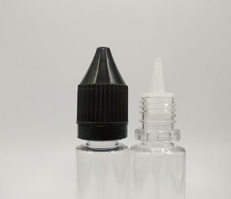 Customized Screw Cap PET E Liquid Bottles Round Shape Screen Printed For Various Capacities