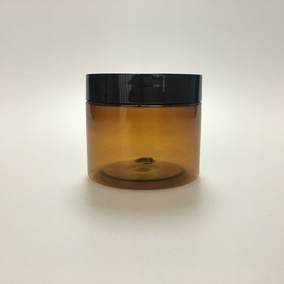 Customized Plastic Logo Jar Containers With Aluminum Foil Sealing For Freshness