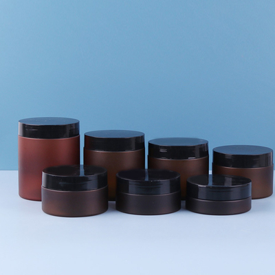 Customized Plastic Logo Jar Containers With Aluminum Foil Sealing For Freshness