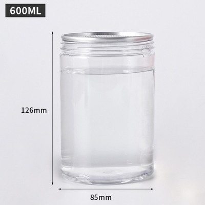 Empty Food Grade Kitchen Storage Container 1oz 2oz 30g 40g 50g 60g 80g 100g 30ml 60ml 80ml 100ml Clear Plastic Jar