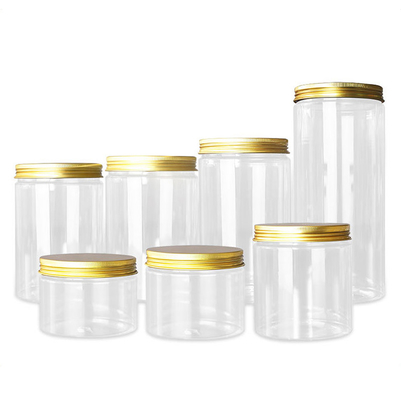 Empty Food Grade Kitchen Storage Container 1oz 2oz 30g 40g 50g 60g 80g 100g 30ml 60ml 80ml 100ml Clear Plastic Jar