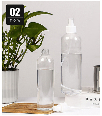 Portable PET Plastic Spray Bottles for Travel in Various Sizes