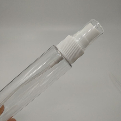 Classic Transparent PET Spray Bottle Round Durable Design Various Capacities For Daily Use