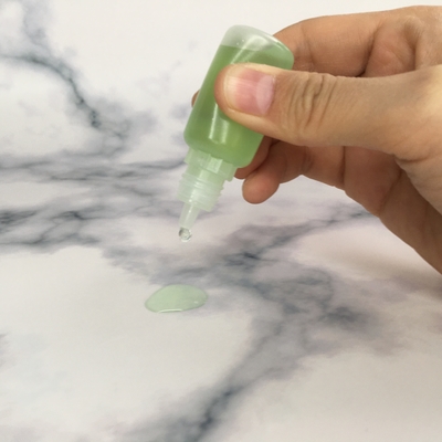PET Round Childproof Screw Cap Transparent E Liquid Bottle With Customization Printing Color