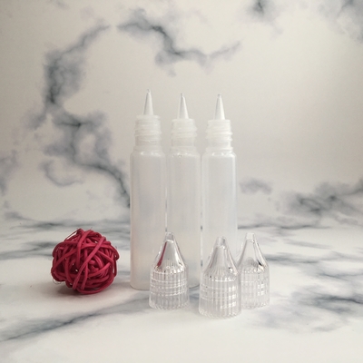 Customized Round E Liquid Bottles With Screw Cap In Various Capacities