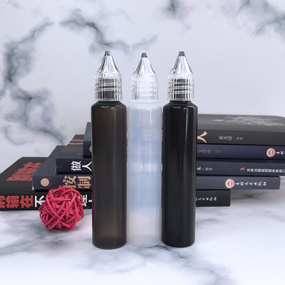 Customizable Childproof Transparent Liquid Dropper Bottle /  E Liquid Bottles In Various Capacities