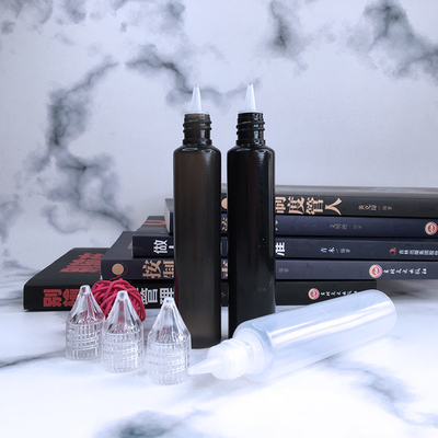 Customizable Childproof Transparent Liquid Dropper Bottle /  E Liquid Bottles In Various Capacities