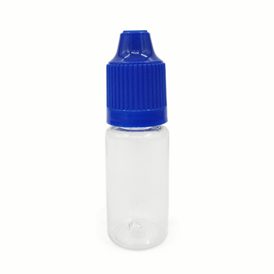 Transparent 10ml 15ml 30ml 60ml 80ml 100ml PET  E Liquid Bottle With Customized Logo Screen Printing