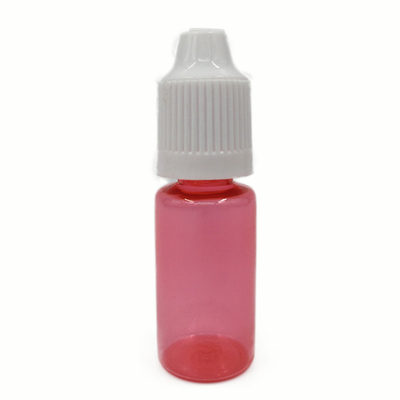 Transparent 10ml 15ml 30ml 60ml 80ml 100ml PET  E Liquid Bottle With Customized Logo Screen Printing