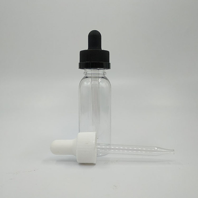 5000pcs Transparent Black Glass Dropper Bottles For Liquid Custom Logo Various Sizes