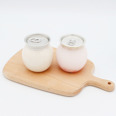 Leak proof Insulated Plastic Milk Tea Bottles Square Round Clear Screw on Lid 120ml 250ml 350ml 500ml