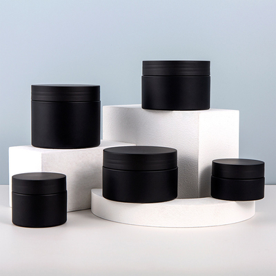 Customized Plastic Cosmetic Jar Collection in Various Sizes for Personal Care Essentials