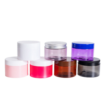 Customized Plastic Cosmetic Jar Collection in Various Sizes for Personal Care Essentials