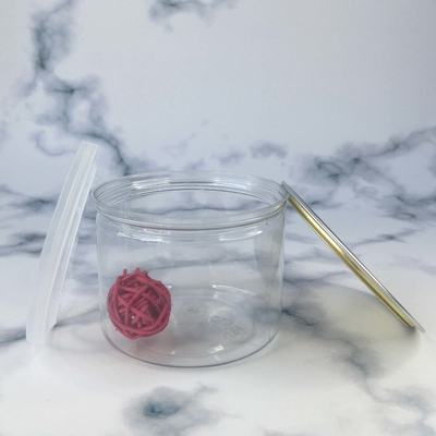 Customized Plastic Cosmetic Jar with Pressure Sensitive Gasket and Various Capacity Options