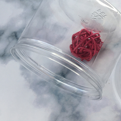 Customized Plastic Cosmetic Jar with Pressure Sensitive Gasket and Various Capacity Options