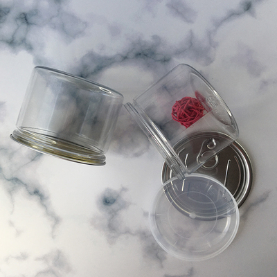 Customized Smooth Plastic Cosmetic Jars in Various Capacities for Personal Care