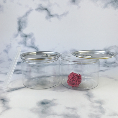 Customized Smooth Plastic Cosmetic Jars in Various Capacities for Personal Care