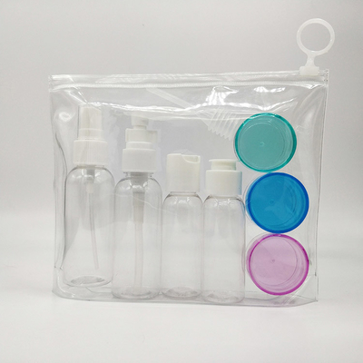 Eco Friendly Plastic Lotion Bottles with Custom Screen Printing and UV Electroplated Caps