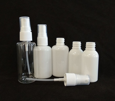 20/410 Round Recyclable Plastic PETG Pump Bottle For Cosmetic Dispensing