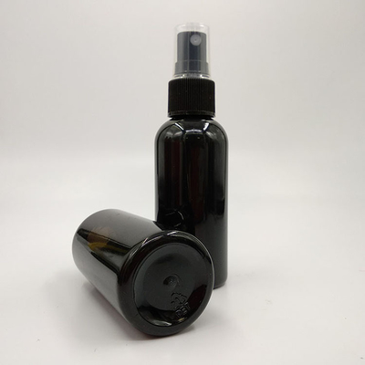 118mm Clear Round PETG Plastic Pump Bottle for Shampoo Dispensing