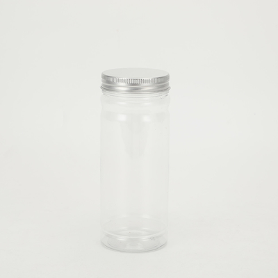 Customizable Transparent Plastic Empty Food Jars 2oz-8oz With Lids