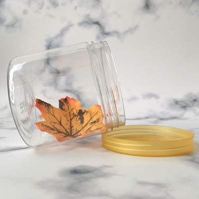 500ml 650ml 800ml plastic jars for food Multipurpose Use PET Plastic Transparent Jars For Food container
