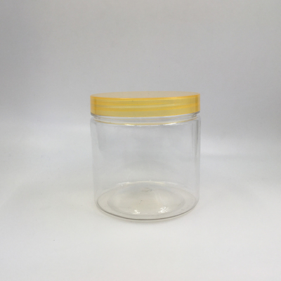500ml 650ml 800ml plastic jars for food Multipurpose Use PET Plastic Transparent Jars For Food container